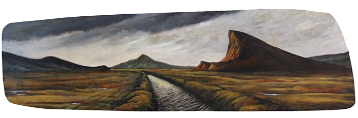derek march nz landscape artist, west coast, oil paintings, beautiful